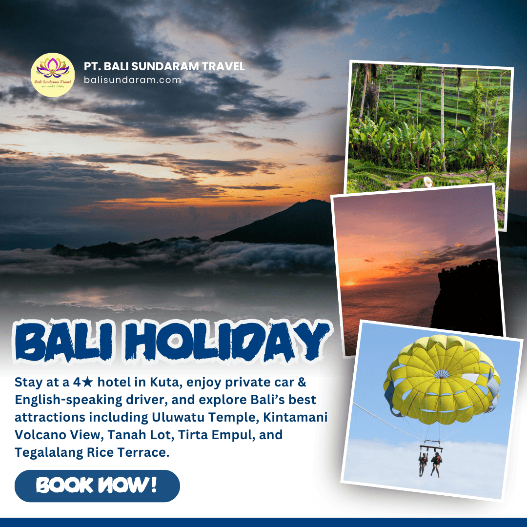 Bali Holiday Tour Package 4D3N - Normal Season - Indian Market