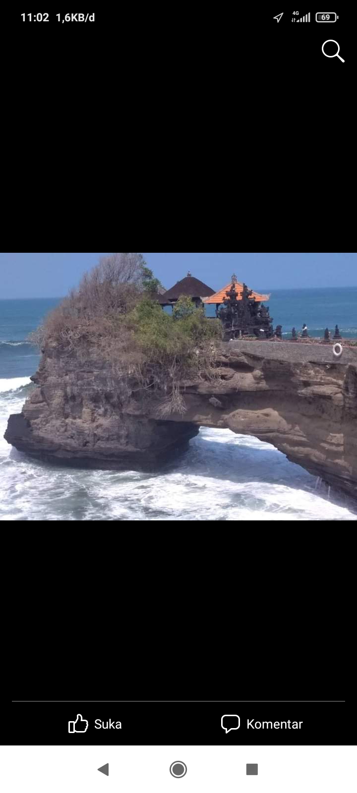Healing tour in tanah lot