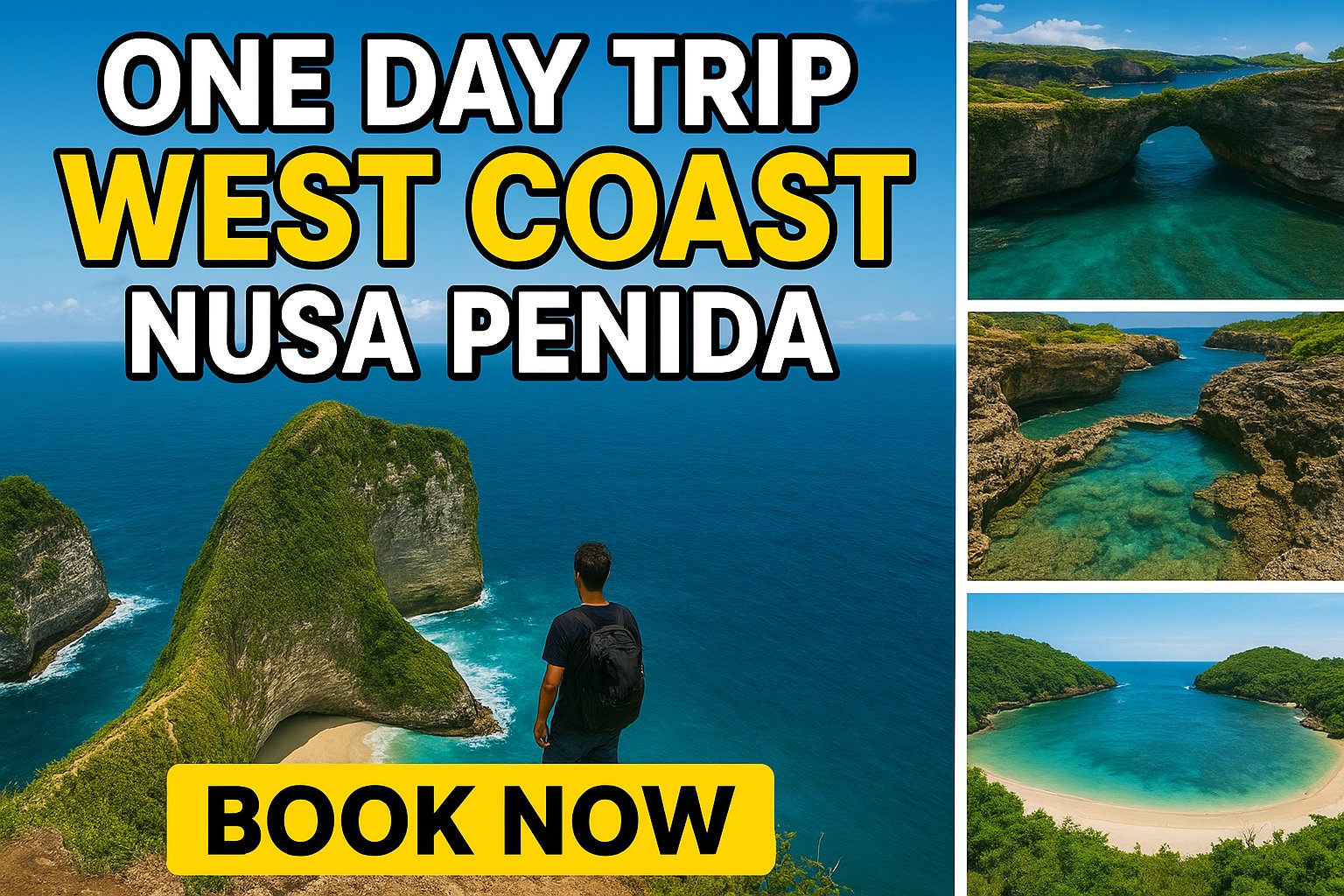 West Coast Nusa Penida - One Day Trip for 2 pax